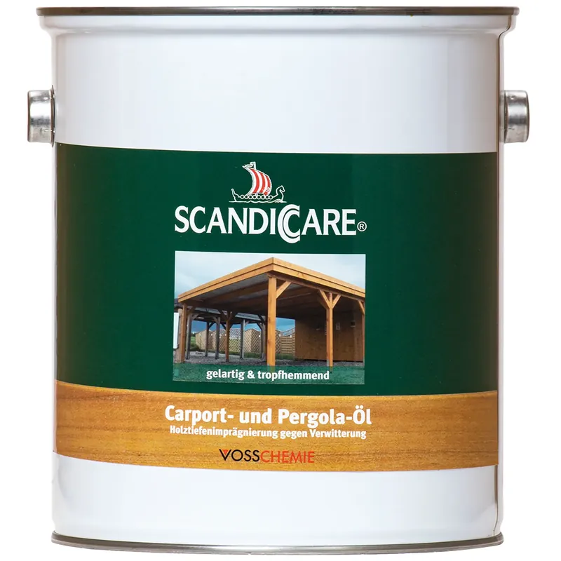 SC SCANDICCARE Carport- und Pergola Öl 3 Liter Mega-Angebot